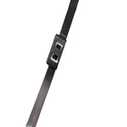 Disposable handcuff plastic police Nylon cable tie 7.6x500 easy to use electrical use
