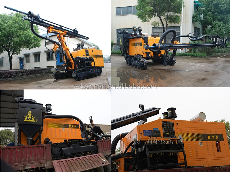 Kaishan Factory supply KT5 hydraulic mobile dth drilling machine rock