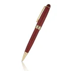 Wooden Ballpoint Pen Black Ink Handcrafted Made of Red Vertebral Wood,Wood Pen,Gift Wooden Pen Set.