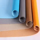high quality soft pvc faux leather with 100% material
