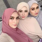 Scarf Scarf Women Chiffon Dubai Malaysia Islamic Clothing Scarf And Hijab Hijabs 2020 Muslim Women Hijab Muslim
