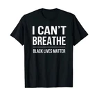 2020 Custom Black Lives Matter T Shirt Printing I Cant Breathe Letter Shirts For Men Women Kids