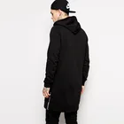 One-Stop Service Mans Sweatshirt Long Sleeved Plush Fleece Sweatshirt With Side Zipper Men's Sports Sweatshirt