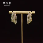 Bling Jewelry Earrings Silver 925 Korean Bling Diamond Chain 925 Silver Earrings Jewelry