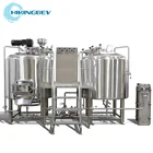 Steamed Heated 20 Barrel 30 Barrel Brewhouse Plant Beer Brewing System for craft beer brewing
