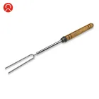 Sticks Set Roasting Forks With Bag Camping Hot Dog Telescoping Sticks Charcoal Bbq Grills For Skewers