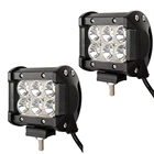 Factory Supply Led Car 18W led work light Round Offroad Auto Led Work Light 6led Led Headlight Led Driving Light