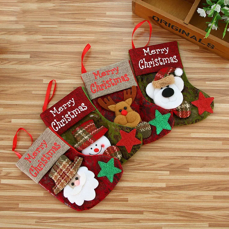 wholesale christmas stocking merry christmas children gifts
