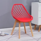 Plastic Chair Plastic Plastic Chair Suppliers Best Selling Home Furniture Wood Legs Plastic Dining Chair