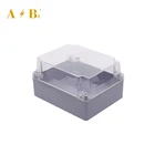 250*200*140mm Size Transparent Cover IP66 Waterproof PC Plastic Enclosure Electric Junction Box