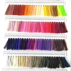 100% spun polyester sewing thread black and white polyester sewing thread