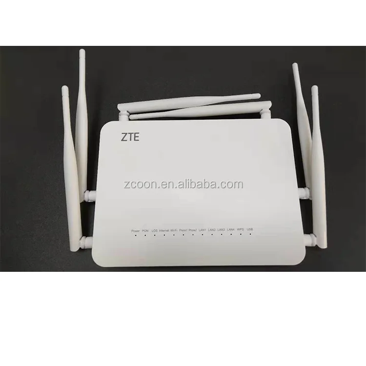 zte zxhn f680 gpon dual band onu with 4ge 2pots 1usb 2x2 802.