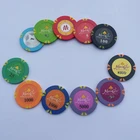 Poker Chips Gambling Wholesale Professional Customized Plastic Poker Chips For Gambling