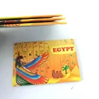 XS ltd Amazon Hot Selling Products Wholesale Souvenir Gold Tinplate Custom Design Egypt Fridge Magnets