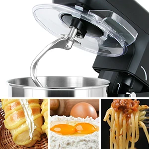 Automatic Electric 1200W Stand Food Mixer With accessories Dough hook, Mixing Beater, Egg Whisk