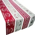 Table Decoration Christmas Tree Xmas Deer Snowman Table Runners 14" X 68" For Wedding Banquet Party Decoration