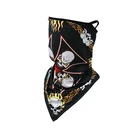 Triangle Scarf Neck Gaiter Scarf Triangle Face Cover Scarf Bandana With Ear Loops Neck Gaiter For Outdoor Sport