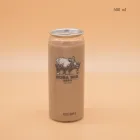 Hot sale transparent PET plastic beverages can for drink soda coffee