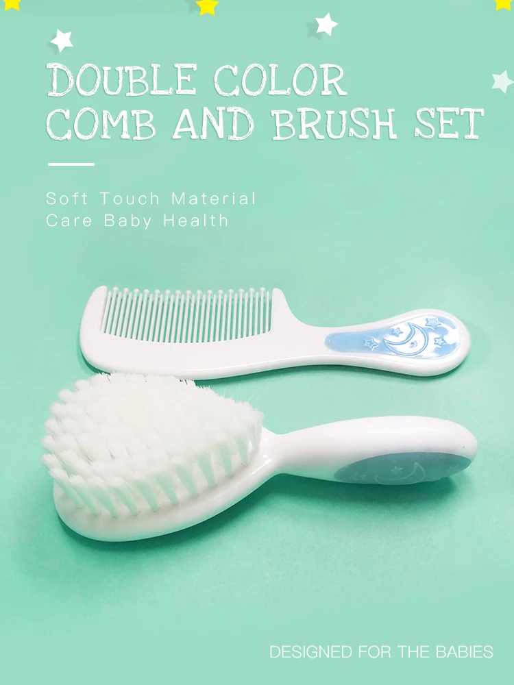 Infant Care Hair Brush And Comb Set