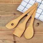 Eco-friendly Bamboo Spatula Bamboo Cookware Set Kitchen Utensil Cooking Set