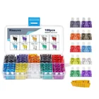 100 PCS Box Packing Maxi 1-50A 32V Automotive Car Blade Auto Fuse