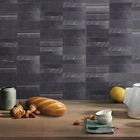 60x200 Blacks Handmade Tile Ceramic Wall Subway Tile Backsplash Bathroom Kitchen Interior
