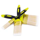 1IN 2IN 3IN 3pcs rubber handle paint brush custom paint brush set