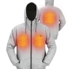 Packaging Customization Hoodie Heated Cordless Battery Heated Hoodie