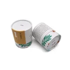 Compostable Food Grade Tea Package Cardboard Paper Tube