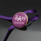 Custom Plate Rainbow Chrome Plating Hot Selling Laser Printed Pin Metal