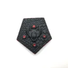 New Design Fashion Metal Leather Patch Label For Clothing Jeans