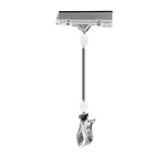 clamp price sign clip label holder strip shelf label holder clips Supermarket store clip