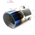 Exhaust Stainless Steel Single Exhaust For Exhaust Muffler Tail Throat Exhaust Muffler Pipe Tip