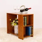 Clear Acrylic Antique Corner Side Table