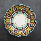Wholesale 3/3.5/4/4.5/5.7/6/8/8.5/11 inch round dinnerware customized bone china porcelain plate