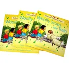 Hidden Metal Coil English hardcover/softcover child cartoon colorful book printing baby memory record book