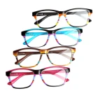 fashion design custom logo spring hinge reading glasses for women