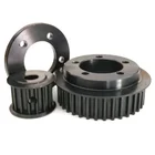 3d printer gt2 t5 t10 t25 timing belt pulley with set screw hole