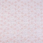 Pink embroidered sequin tulle French bridal lace fabric for dress making