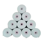Coreless Receipt Paper Rolls And Plain White OEM Printed Color Coreless Thermal Paper Roll 80 x 80 57x30