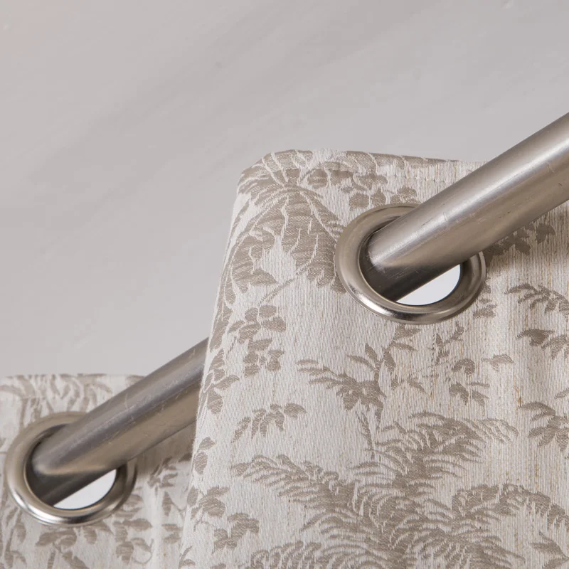 2020 newest design 100%cotton curtain for living room