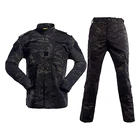 Multicolor Black Tactical camo Army camouflage Military clothing for sale frog ACU uniform hunting clothes