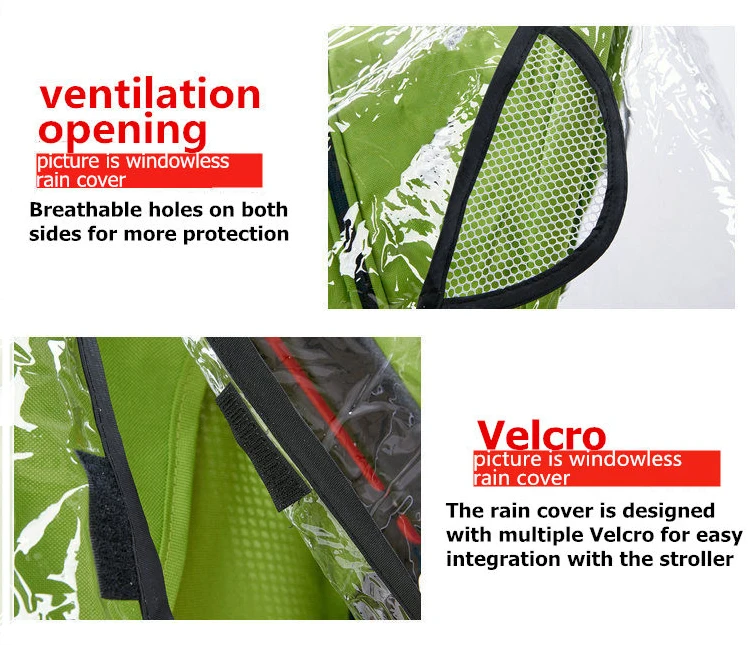 high sell weather shield cover for strollers baby stroller rain