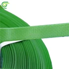 Roll Embossed Green PET Strap Polyester Plastic Packing
