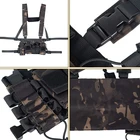 Police Pistol Harness Holster Holder Bag Vest Tactical Chest Rig