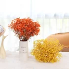 Wholesale colorful DIY long life Eternal Babysbreath gypsophila preserved dried decorative artificial flowers for wedding