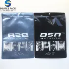 T-shirt Custom Printed Biodegradable PLA Ziplock Plastic T-shirt Bags Packaging