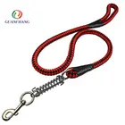 Custom high quality dog accessories braided dog leash