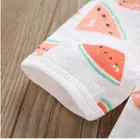 Hot sale baby jumpsuit spring and autumn long sleeve printing cartoon kimono baby romper