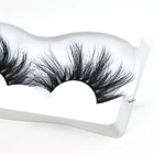 Eyelashes 25mm Mink Eyelash Flirty Look And Soft Strong Private Label 3d 25MM Wispy Mink Eyelashes Vendor Lash Venders